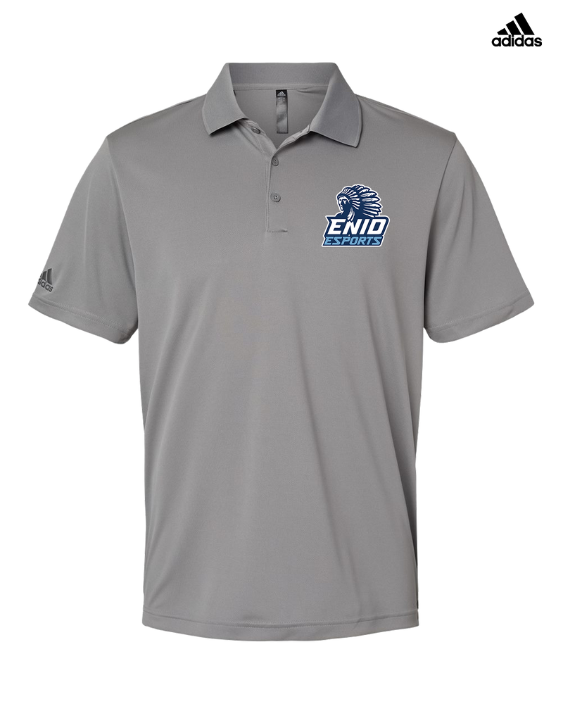 Enid HS Esports Logo - Adidas Men's Performance Polo