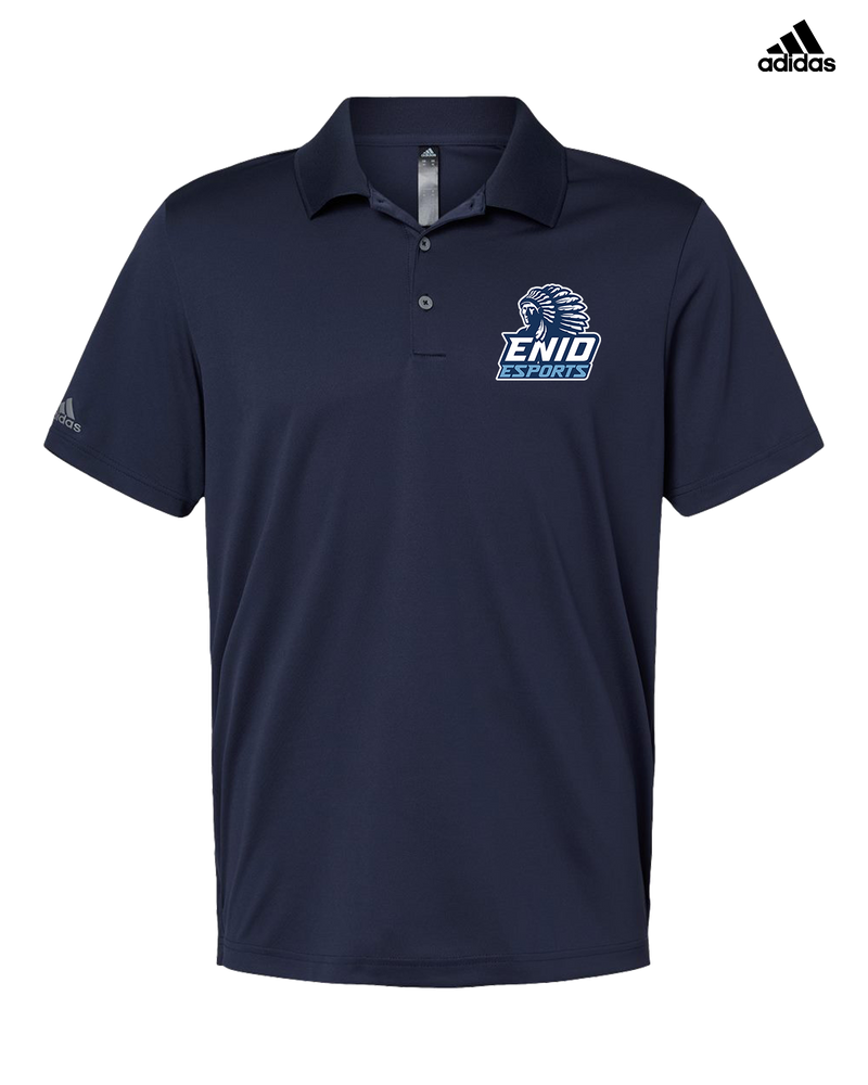 Enid HS Esports Logo - Adidas Men's Performance Polo