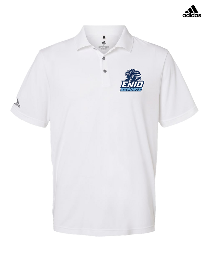 Enid HS Esports Logo - Adidas Men's Performance Polo