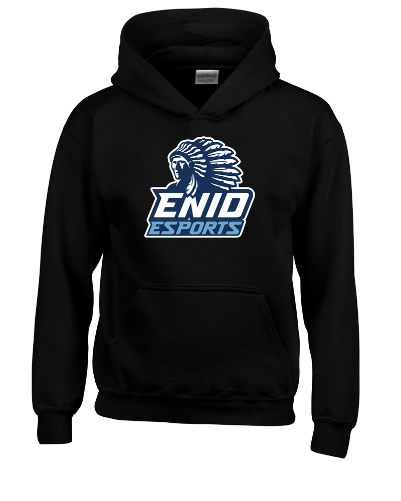 Enid HS Esports Logo - Cotton Hoodie