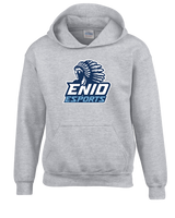 Enid HS Esports Logo - Cotton Hoodie