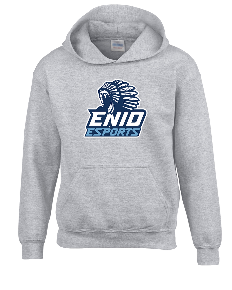 Enid HS Esports Logo - Cotton Hoodie