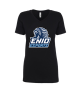 Enid HS Esports Logo - Womens V-Neck