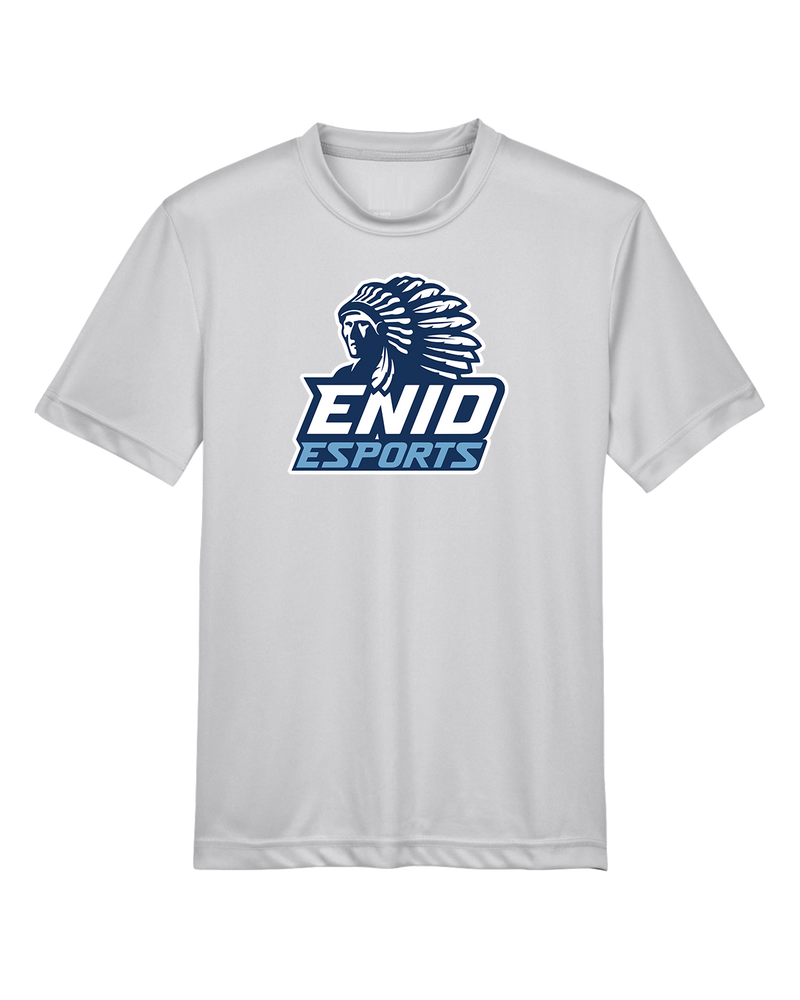 Enid HS Esports Logo - Youth Performance T-Shirt