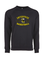 Enterprise HS  Girls Basketball Curve - Crewneck Sweatshirt