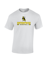 Enterprise HS  Girls Basketball Stacked - Cotton T-Shirt