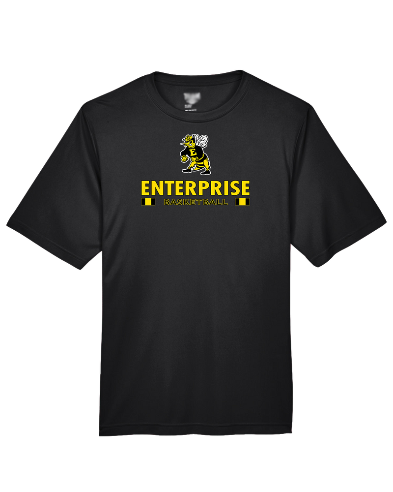 Enterprise HS  Girls Basketball Stacked - Performance T-Shirt