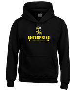 Enterprise HS  Girls Basketball Stacked - Youth Hoodie