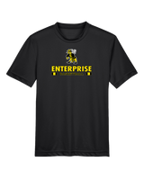 Enterprise HS  Girls Basketball Stacked - Youth Performance T-Shirt