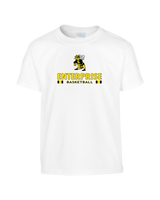 Enterprise HS  Girls Basketball Stacked - Youth T-Shirt