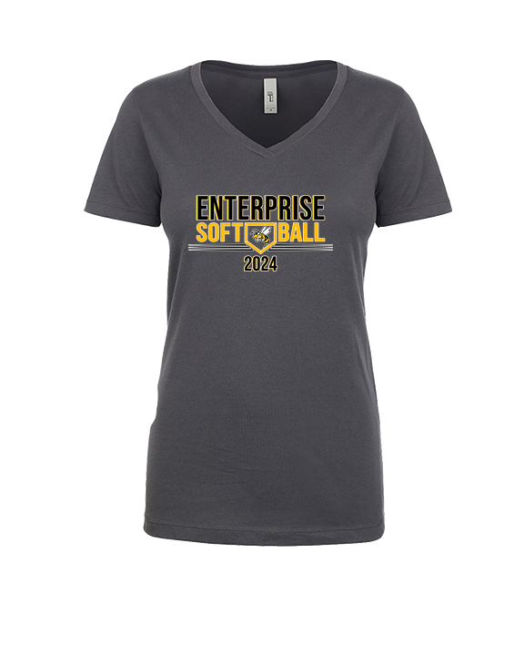 Enterprise HS Softball Softball - Womens Vneck