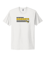 Enterprise HS Softball Stripes - Mens Select Cotton T-Shirt