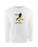 Enterprise HS Softball Swing - Crewneck Sweatshirt