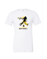 Enterprise HS Softball Swing - Tri-Blend Shirt