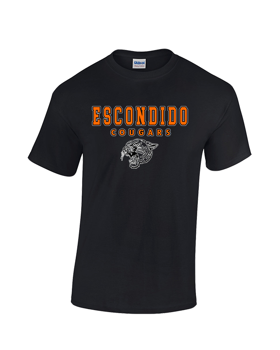 Escondido HS Athletics Block - Cotton T-Shirt