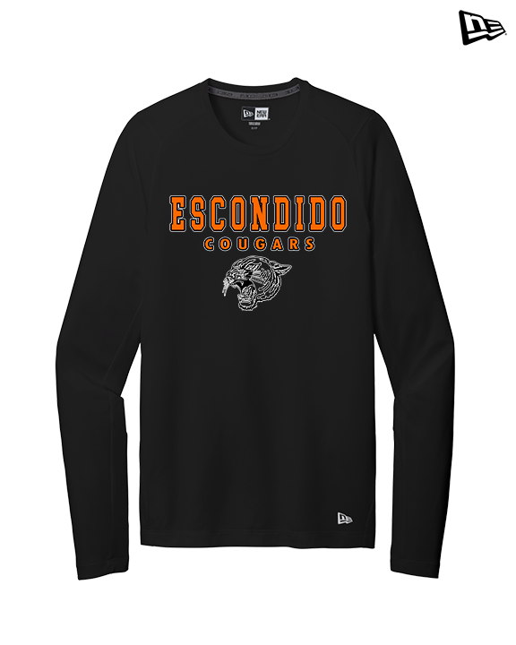 Escondido HS Athletics Block - New Era Performance Long Sleeve