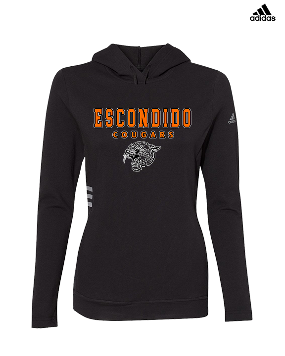 Escondido HS Athletics Block - Womens Adidas Hoodie