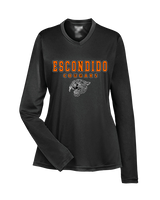 Escondido HS Athletics Block - Womens Performance Longsleeve