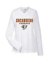 Escondido HS Athletics Block - Womens Performance Longsleeve