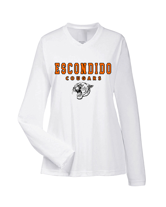 Escondido HS Athletics Block - Womens Performance Longsleeve