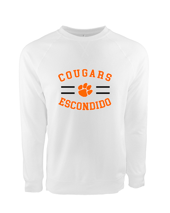 Escondido HS Athletics Curve - Crewneck Sweatshirt