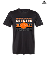 Escondido HS Athletics Stamp - Mens Adidas Performance Shirt