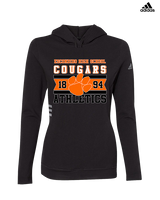 Escondido HS Athletics Stamp - Womens Adidas Hoodie