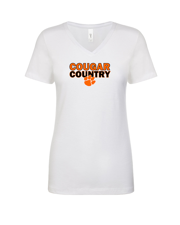 Escondido HS Athletics Strong - Womens Vneck