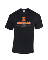 Escondido HS Boys Volleyball Half Vball - Cotton T-Shirt