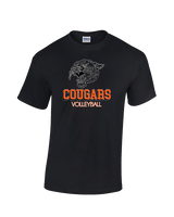 Escondido HS Boys Volleyball Shadow - Cotton T-Shirt