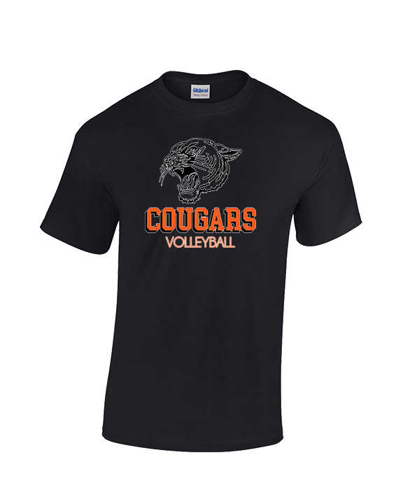 Escondido HS Boys Volleyball Shadow - Cotton T-Shirt