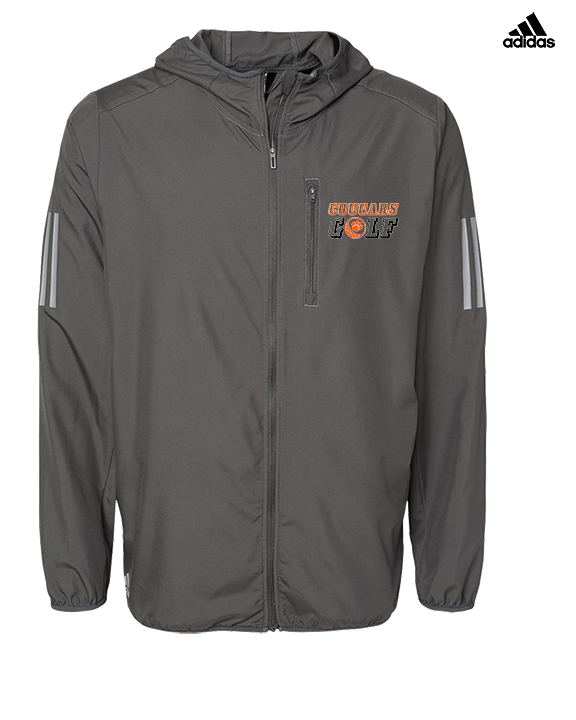 Escondido HS Girls Golf Ball - Mens Adidas Full Zip Jacket