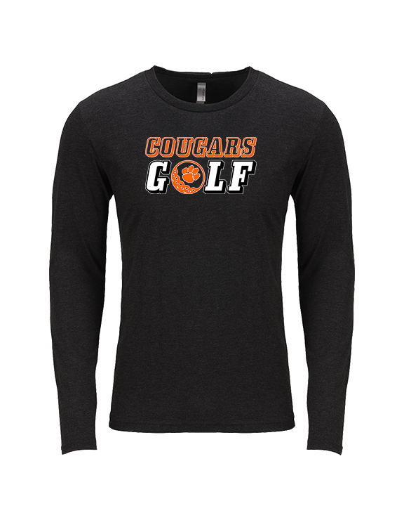 Escondido HS Girls Golf Ball 2 - Tri-Blend Long Sleeve