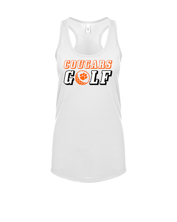 Escondido HS Girls Golf Ball 2 - Womens Tank Top