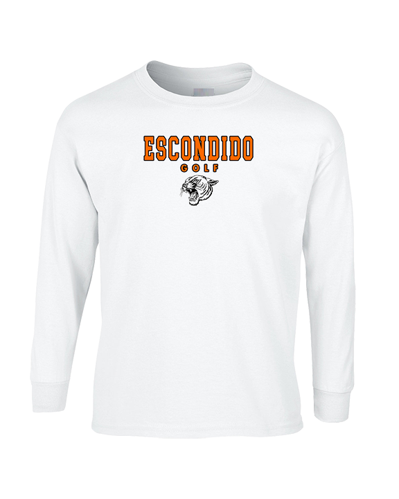 Escondido HS Girls Golf Block - Cotton Longsleeve