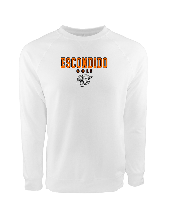 Escondido HS Girls Golf Block - Crewneck Sweatshirt