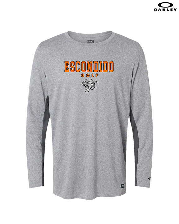 Escondido HS Girls Golf Block - Mens Oakley Longsleeve