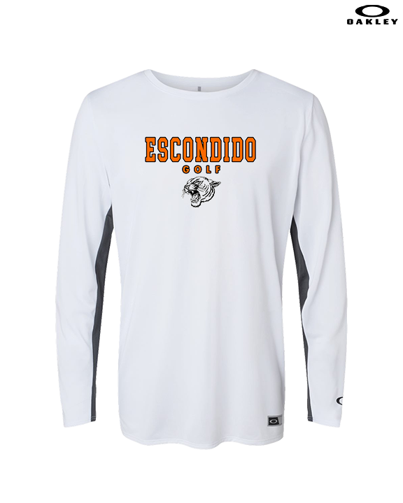 Escondido HS Girls Golf Block - Mens Oakley Longsleeve