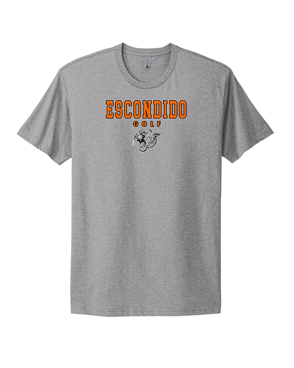 Escondido HS Girls Golf Block - Mens Select Cotton T-Shirt