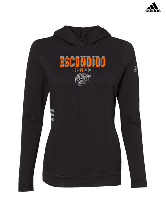 Escondido HS Girls Golf Block - Womens Adidas Hoodie