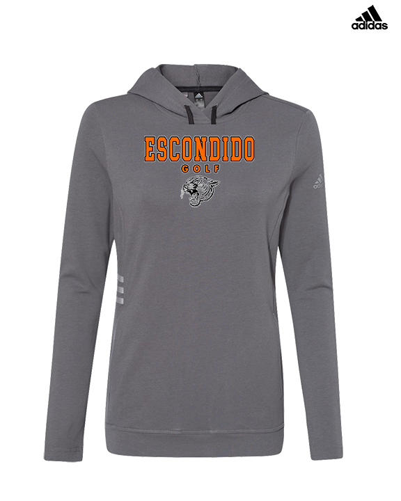 Escondido HS Girls Golf Block - Womens Adidas Hoodie