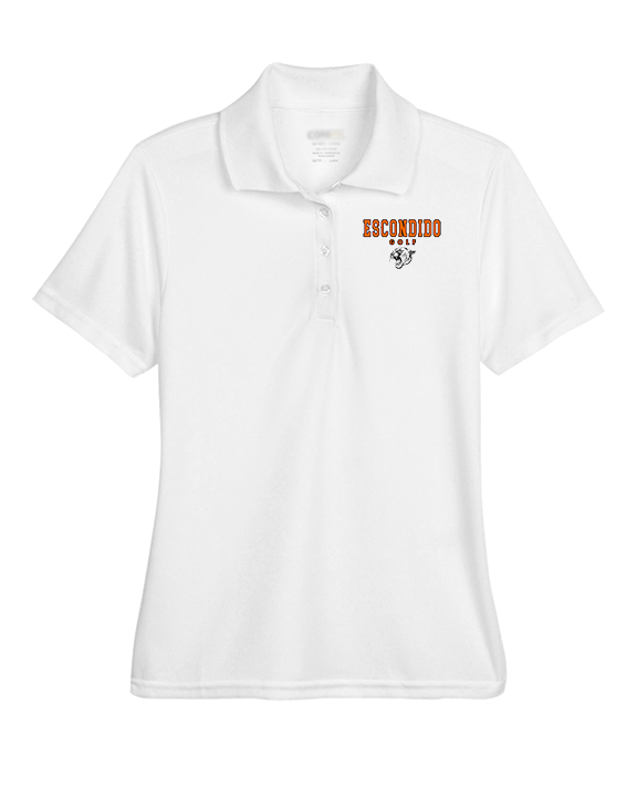 Escondido HS Girls Golf Block - Womens Polo