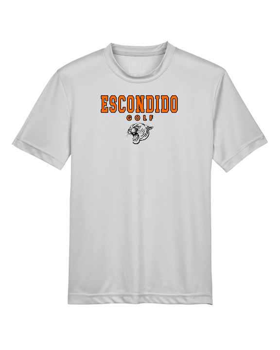 Escondido HS Girls Golf Block - Youth Performance Shirt