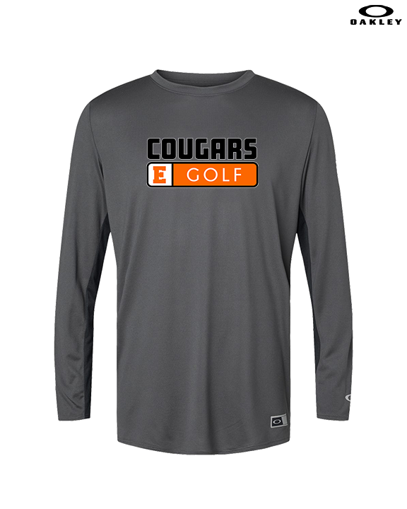 Escondido HS Girls Golf Pennant - Mens Oakley Longsleeve