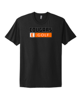 Escondido HS Girls Golf Pennant - Mens Select Cotton T-Shirt