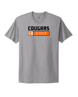 Escondido HS Girls Golf Pennant - Mens Select Cotton T-Shirt