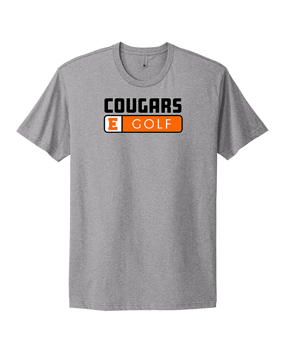 Escondido HS Girls Golf Pennant - Mens Select Cotton T-Shirt