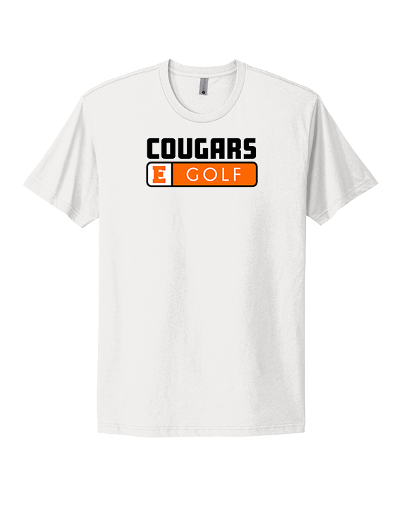 Escondido HS Girls Golf Pennant - Mens Select Cotton T-Shirt