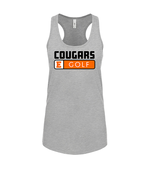 Escondido HS Girls Golf Pennant - Womens Tank Top