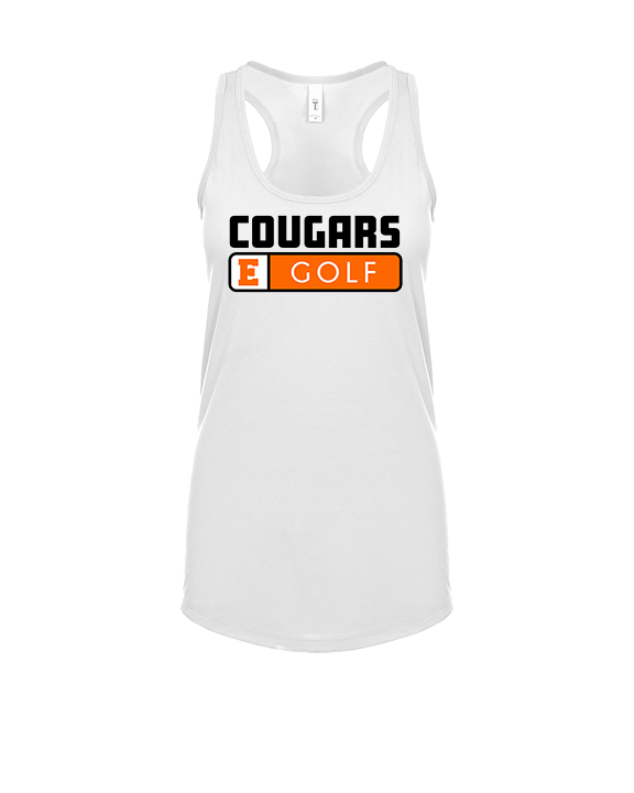 Escondido HS Girls Golf Pennant - Womens Tank Top